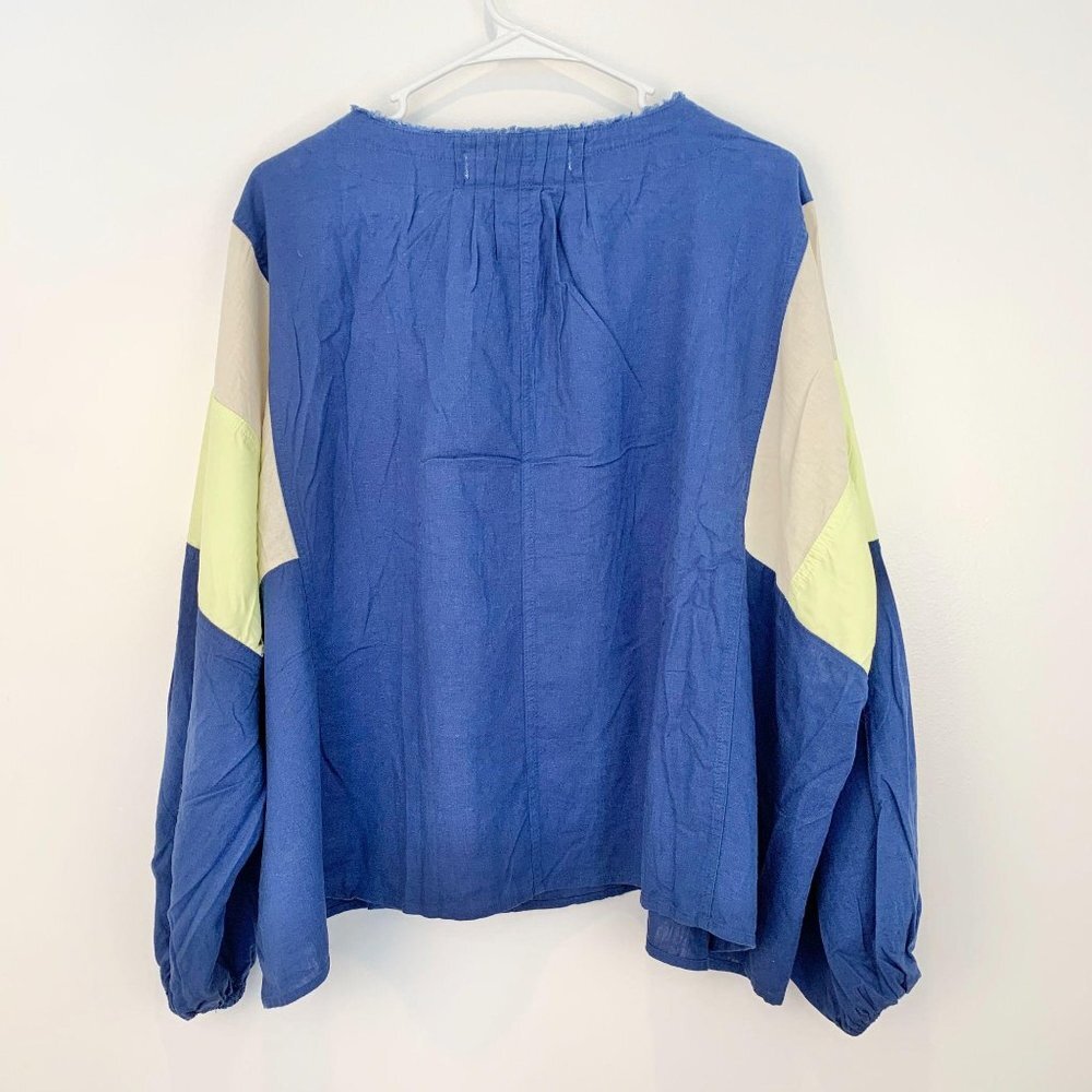 Free People NWT Beating Hearts Colorblocked Drawst - Picture 3 of 9